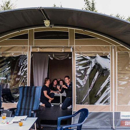 Nice Tent Lodge On A Campsite, Bordering The Forest, Luxembourg At 27 Km Medernach Kültér fotó